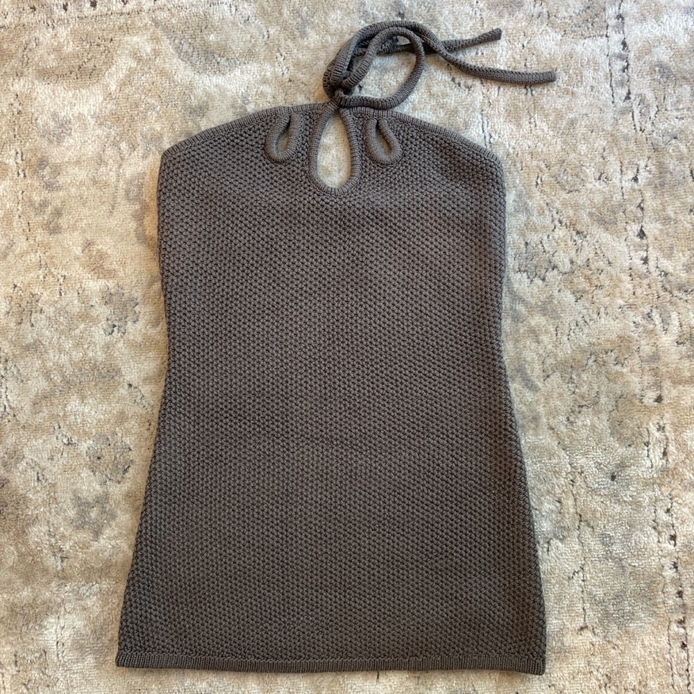FINDERS KEEPERS WAVE KNIT MINI DRESS Size 6